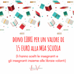 dona libri per 15 euro alla scuola